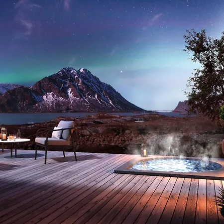 Lofoten Luxury With Seaview Sauna And Jacuzzi *