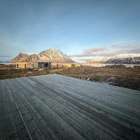 度假居 Lofoten Luxury With Seaview Sauna And Jacuzzi *