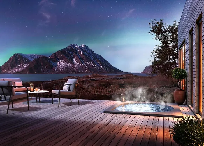 Lofoten Luxury With Seaview Sauna And Jacuzzi *