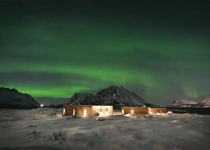 Casa de Férias Lofoten Luxury With Seaview Sauna And Jacuzzi