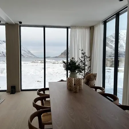 Lofoten Luxury With Seaview Sauna And Jacuzzi Semesterbostad
