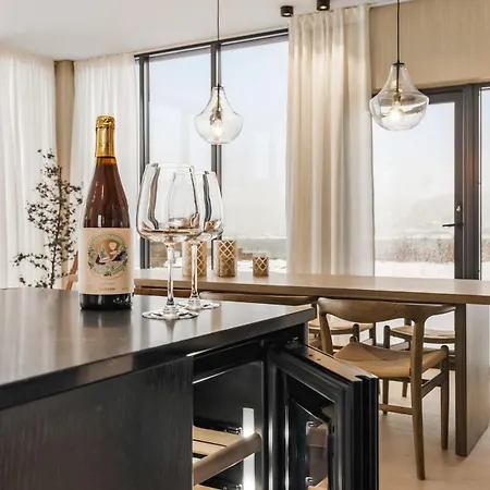 펜션 Lofoten Luxury With Seaview Sauna And Jacuzzi