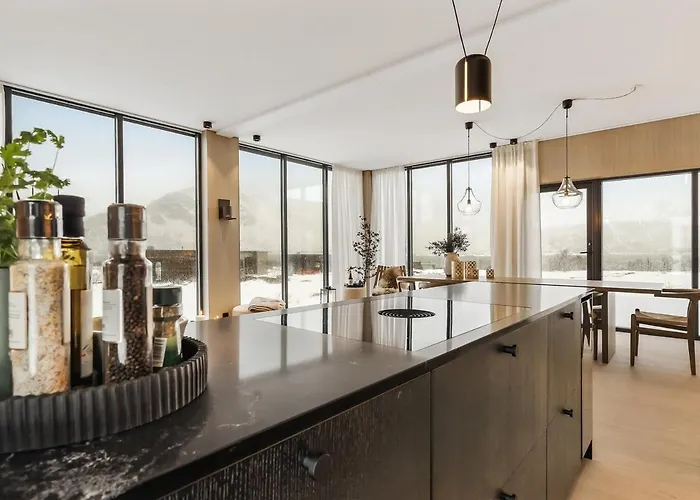 Hébergement de vacances Lofoten Luxury With Seaview Sauna And Jacuzzi Kleppstad