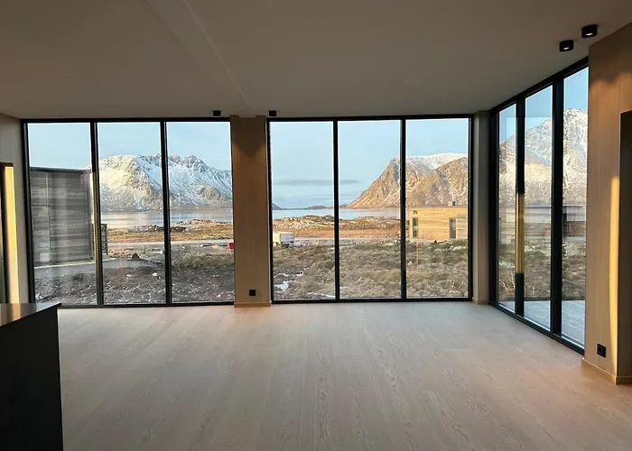Lofoten Luxury With Seaview Sauna And Jacuzzi Hébergement de vacances *