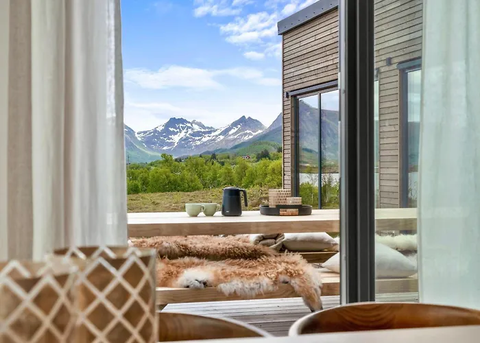 Lofoten Luxury With Seaview Sauna And Jacuzzi Hébergement de vacances